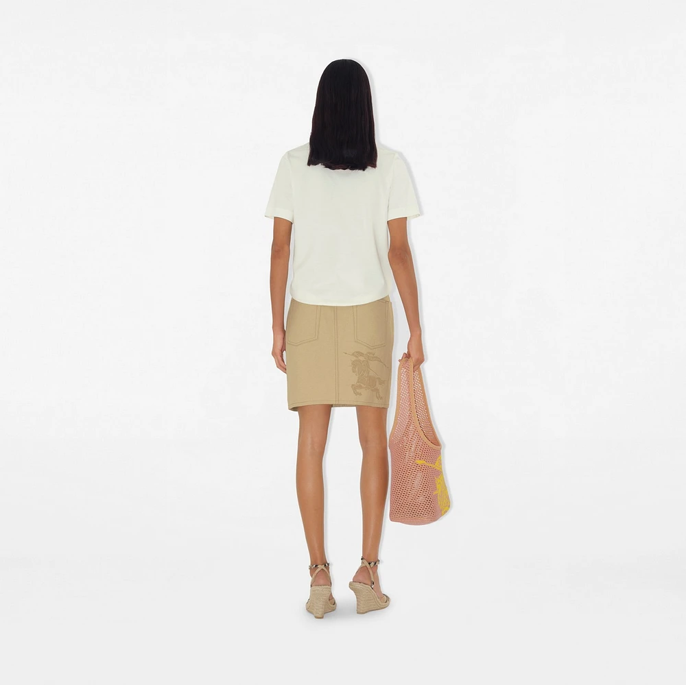 EKD Cotton T-shirt in Chalk
