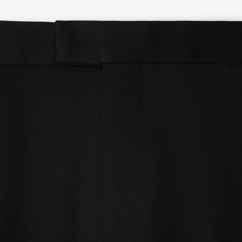 Wool Tuxedo Trousers in Black - Men | Burberry® Official