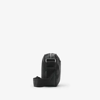 Slim Grid Crossbody Bag in Charcoal - Men, Nylon, Technical | Burberry® Official