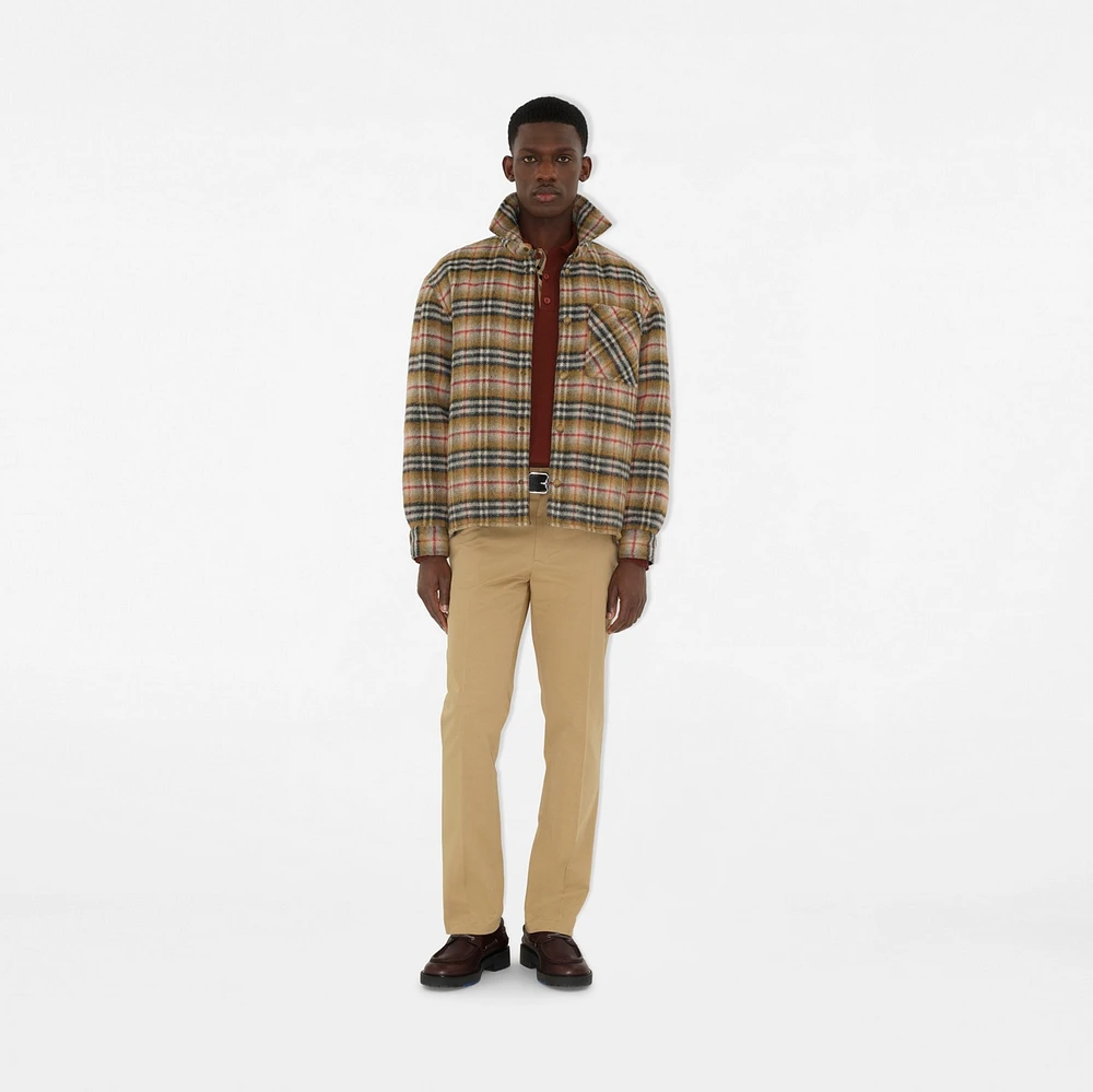 Cotton Chinos in Flax beige - Men | Burberry® Official
