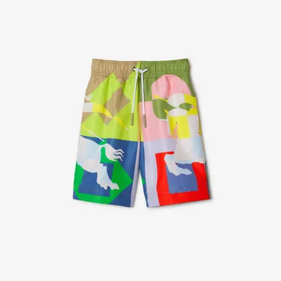 EKD Swim Shorts in Multicolour | Burberry® Official