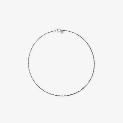 Shield Lock Necklace in Silver - Women | Burberry® Official