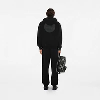 EKD Badge Cotton Jogging Pants in Black - Men | Burberry® Official