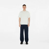 EKD Cotton T-shirt in Chalk - Men | Burberry® Official