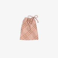 Check Bikini Briefs in Teacup - Women, Nylon | Burberry® Official
