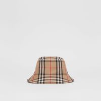Vintage Check Twill Bucket Hat Archive Beige - Children | Burberry® Official