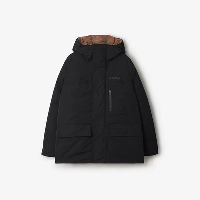 Detachable Warmer Parka in Black - Men | Burberry® Official