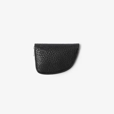 Medium Shield Zip Wallet in Black - Men | Burberry® Official