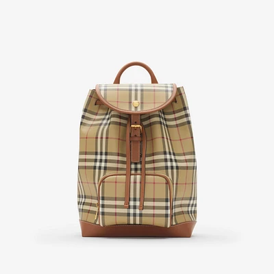 Check Backpack in Archive beige/briar brown - Women | Burberry® Official