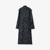 Long Cherry Trench Coat in Vine - Women | Burberry® Official