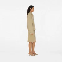 Cotton Jacket in Beige - Women, Nylon, Technical | Burberry® Official
