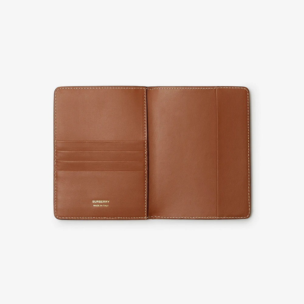 Check Passport Holder in Archive beige - Women | Burberry® Official