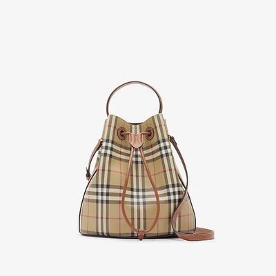 Small TB Bucket Bag in Archive beige/briar brown - Women | Burberry® Official