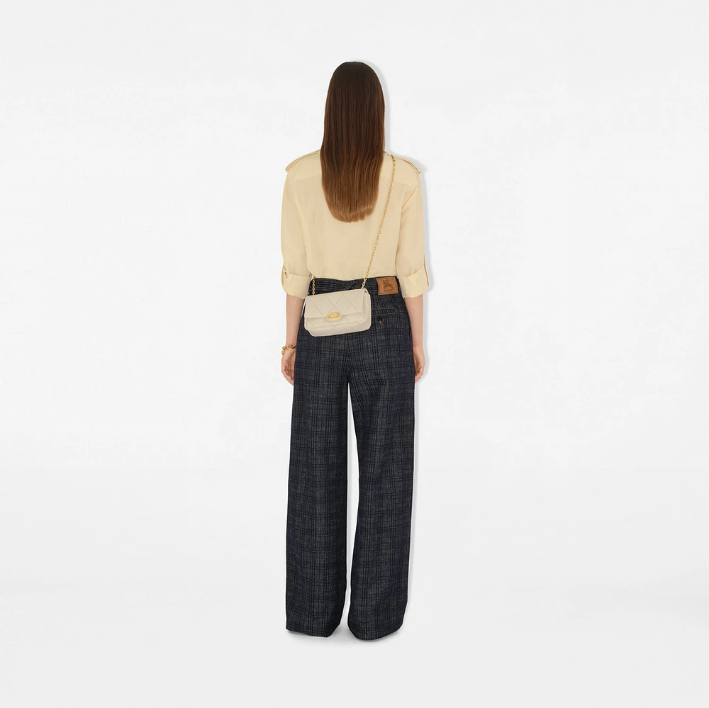 Strand Clutch in Soap - Women, Leather | Burberry® Official