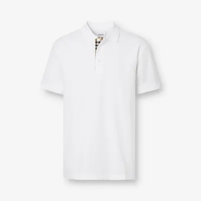 Burberry Blue Jacquard Polo Duck Egg Blue