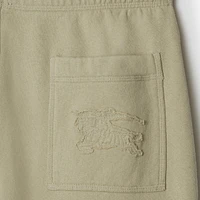 Cotton Jogging Pants in Lichen - Men | Burberry® Official