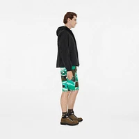 Knight Stamp Nylon Jacket in Black - Men | Burberry® Official