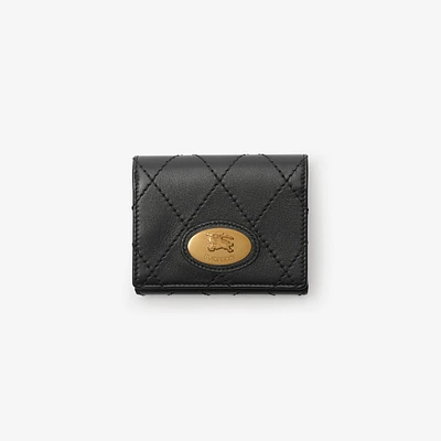 Strand Wallet in Black - Women, Leather | Burberry® Official