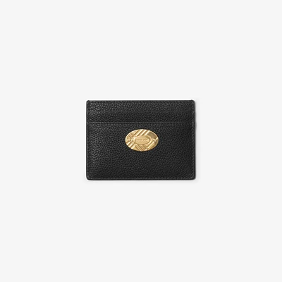 Cotswolds Card Case in Black - Women, Leather | Burberry® Official