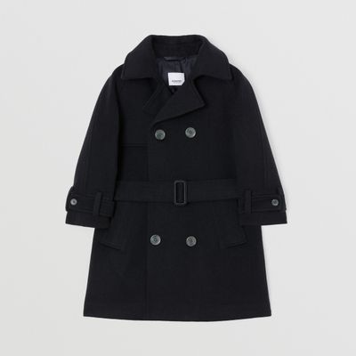 Cashmere Trench Coat Midnight | Burberry® Official