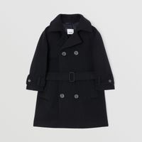 Cashmere Trench Coat Midnight | Burberry® Official