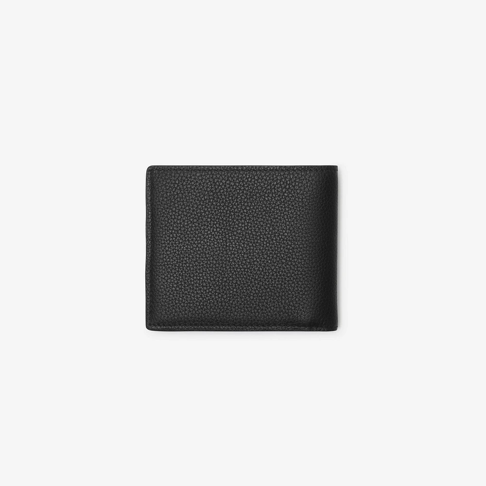 Cotswolds Bifold Wallet​ in Black - Men, Leather | Burberry® Official
