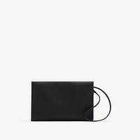 Cotswolds Pouch​ in Black - Women, Leather | Burberry® Official
