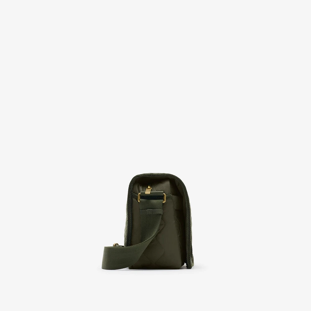 Clifton Messenger Bag​ in Shale - Men, Nylon | Burberry® Official