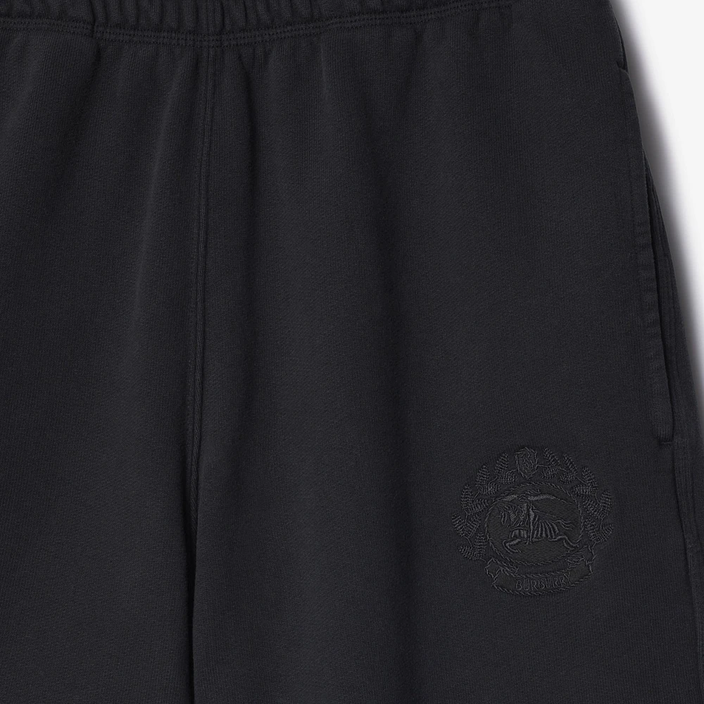 EKD Cotton Shorts in Black - Men | Burberry® Official