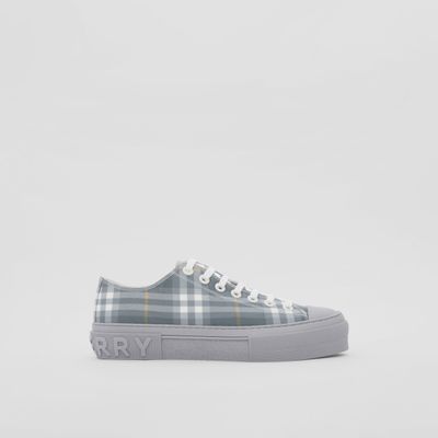 Vintage Check Sneakers Camel - Women | Burberry® Official