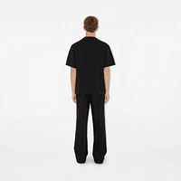 EKD Cotton T-shirt in Black - Men | Burberry® Official