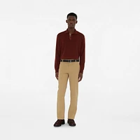 Cotton Chinos in Flax beige - Men | Burberry® Official
