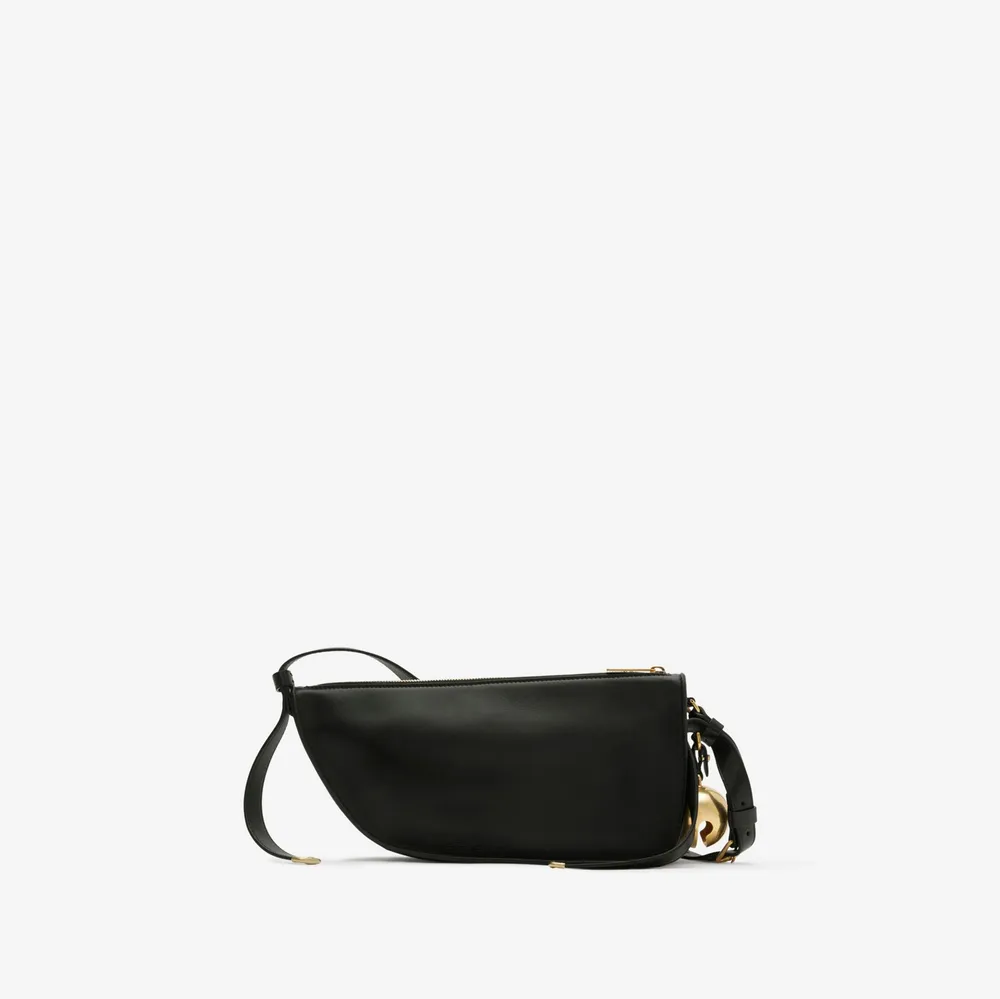 Mini Shield Sling Bag in Black - Women | Burberry® Official