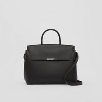 Leather Medium Catherine Bag in Black - Women | Burberry® Official