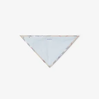 Stretch Cotton Three-piece Baby Gift Set in Bright sky blue - Children | Burberry® Official