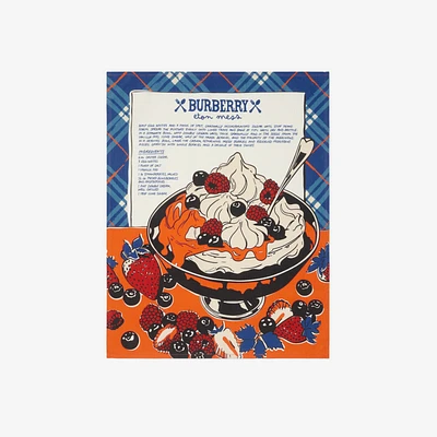 Recipe Tea Towel Set in Knight | Burberry® Official