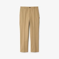 Cotton Chinos in Flax beige - Men | Burberry® Official