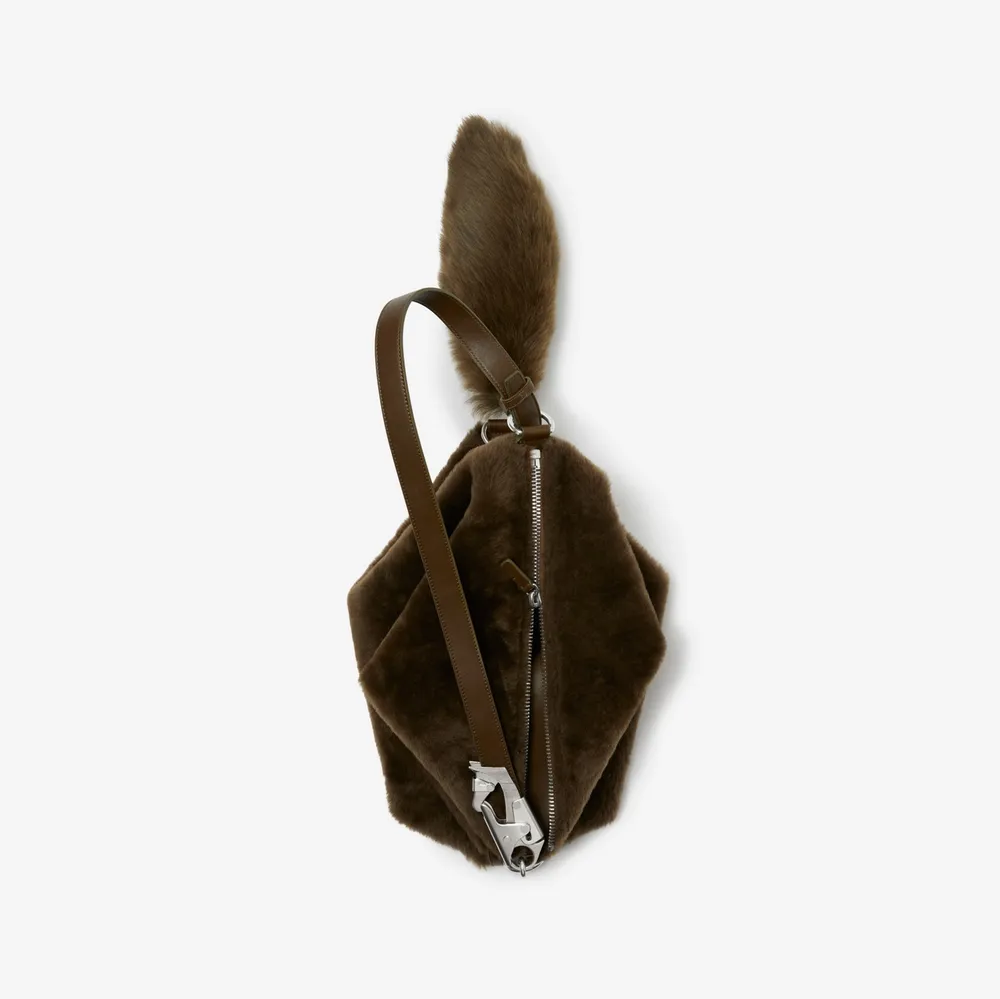 Medium Knight Bucket Bag in Military - Women | Burberry® Official