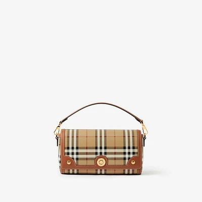 Top Handle Note Bag in Briar brown - Women | Burberry® Official