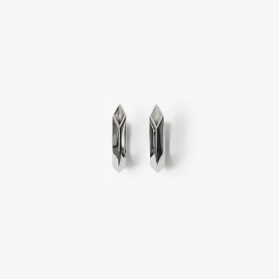 Hollow Spike Earrings in Silver - Women | Burberry® Official