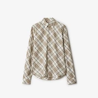 Regular Fit Check Cotton Shirt - Men | Burberry® Official