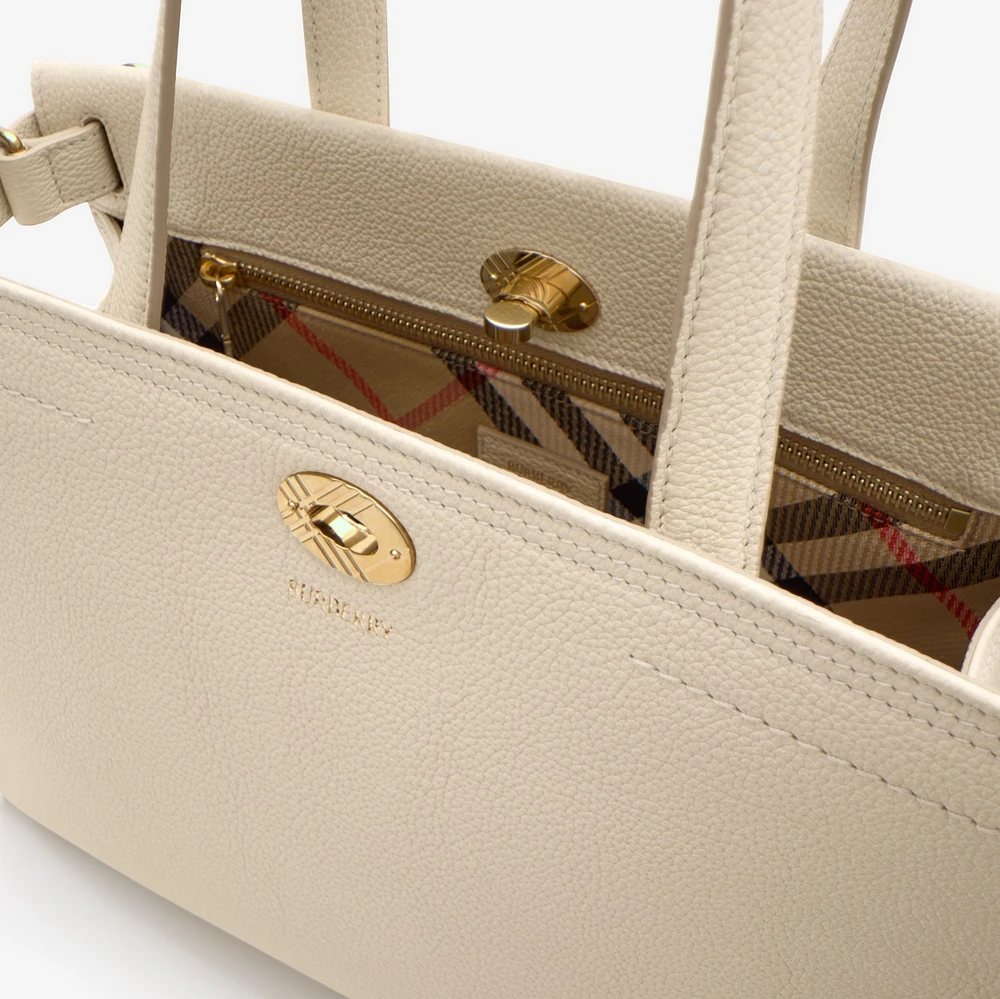 Small Cotswolds Tote in Soap - Women, Leather | Burberry® Official