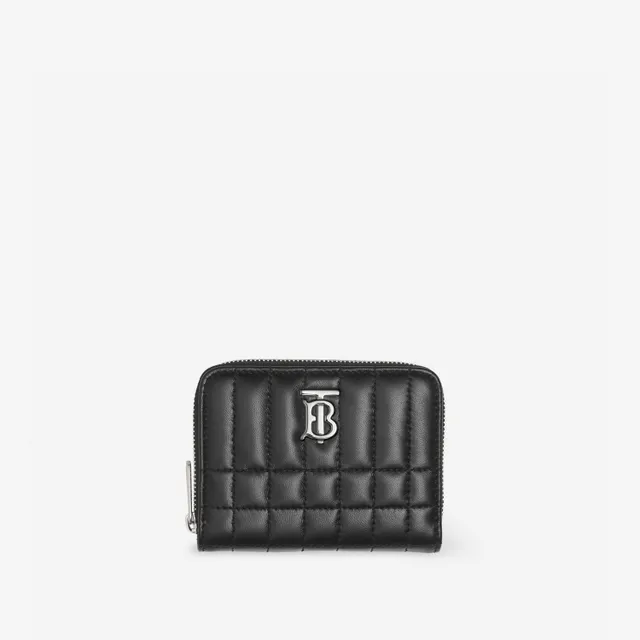 Quilted Leather Lola Continental Wallet in Oat Beige - Women | Burberry®  Official