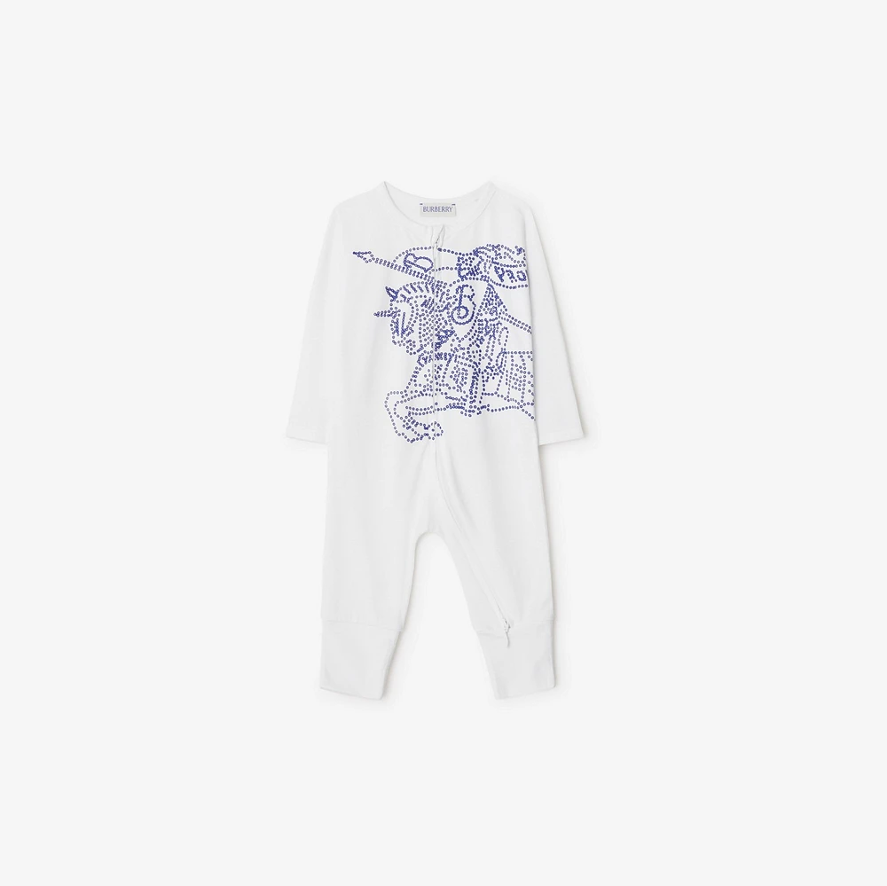 EKD Cotton Two-piece Baby Gift Set in White - Children | Burberry® Official