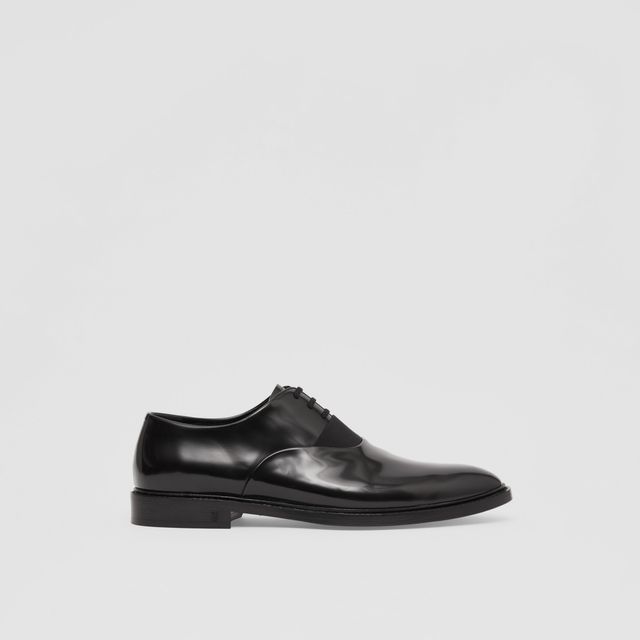 Burberry monogram-motif loafers - Black