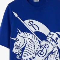 EKD Cotton T-shirt in Knight - Men | Burberry® Official
