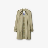 Mid-length Gabardine Trench Coat in Skylark - Men | Burberry® Official