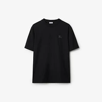 EKD Badge Cotton T-shirt in Black - Men | Burberry® Official