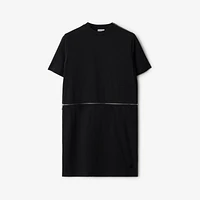 Cotton Dress in Black - Women | Burberry® Official