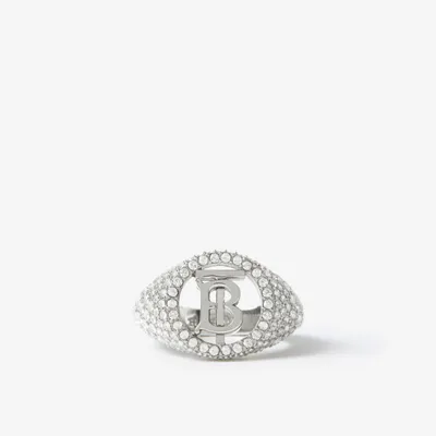 Burberry Monogram Motif Chain-Link Ring